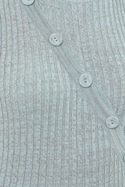 فستان منسوج مقسم لأجزاء بتصميم لولبي